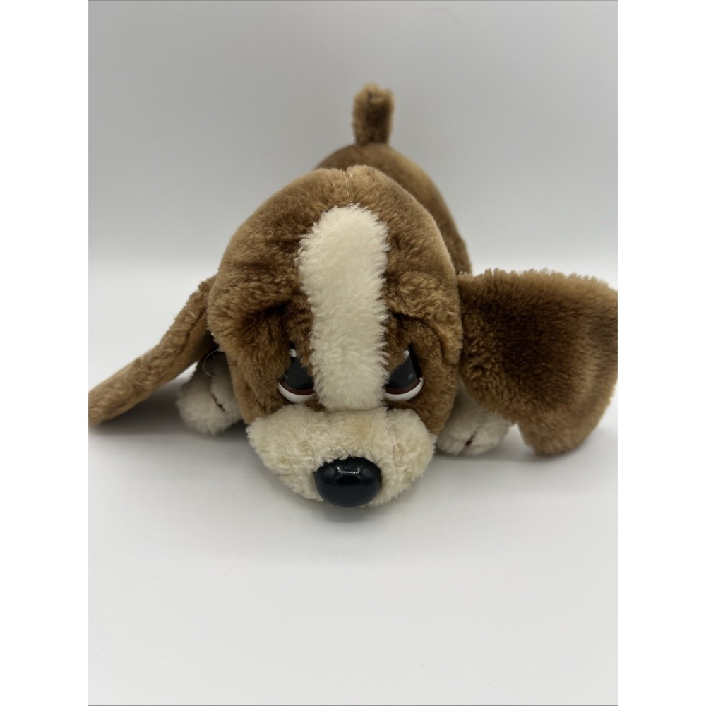 Vintage 1986 Applause Sad Sam Jr Basset Hound Plush Dog 8" Item 5555 Giordano